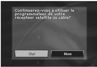 THOMSON DTH7500 - Désactivation de la programmation du récepteur satellite ou cable - 1