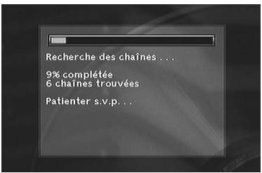 THOMSON DTH7500 - Installation automatique des chaînes - 4