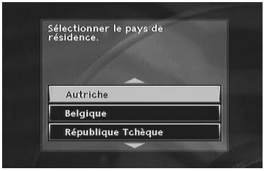 THOMSON DTH7500 - Installation automatique des chaînes - 1