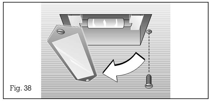 GAGGENAU EB 211-101 CG ANTHRACO - Changement de la lampe halogène - 1