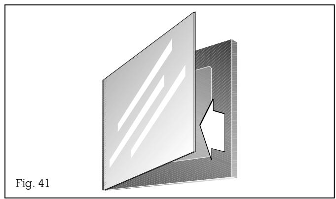 GAGGENAU EB 211-101 CG ANTHRACO - Demontage de la paroi vitrée du four - 2