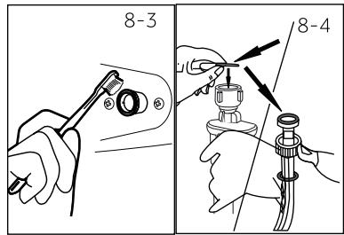 HAIER HW120-B14979 - Water inlet valve and inlet valve filter - 1