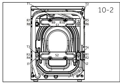 HAIER HW120-B14979 - Dismantle the transportation bolts - 2