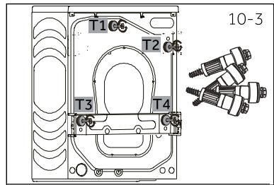 HAIER HW120-B14979 - Dismantle the transportation bolts - 3