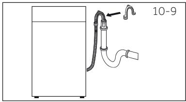 HAIER HW120-B14979 - Tubo di scarico verso il lavandino - 1