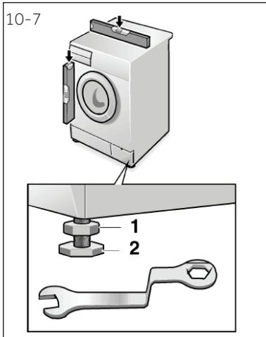 HAIER HW120-B14979 - Regolazione dei piedini - 1