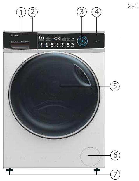 HAIER HW120-B14979 - Picture of appliance - 1