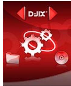 D-IIX M350 8 GO FM BLANC - Aller au mode Paramètres - 1