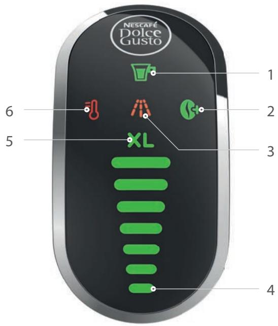 KRUPS DOLCE GUSTO GENIO S TOUCHYY4586FD - INTERFACE TACTILE - 1