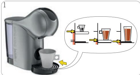 KRUPS DOLCE GUSTO GENIO S TOUCHYY4586FD - UNE CAPSULE (P. EX. LUNG) - 1