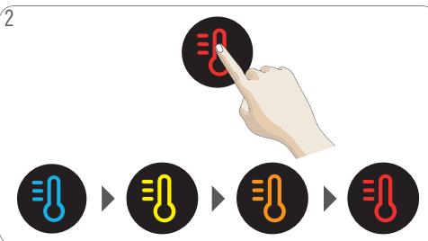 KRUPS DOLCE GUSTO GENIO S TOUCHYY4586FD - SELECTION DE LA TEMPERATURE - 4