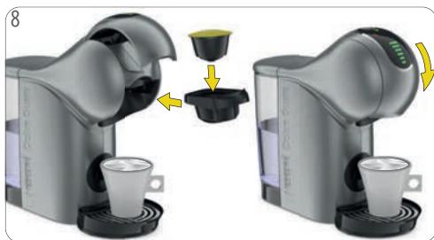 KRUPS DOLCE GUSTO GENIO S TOUCHYY4586FD - DEUX CAPSULES (P. EX. CAPPUCCINO) - 8