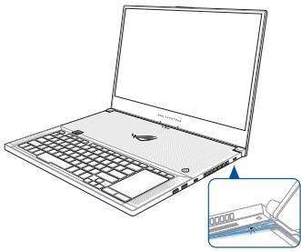 ASUS ZEPHYRUS S17CP - LED du système aérodynamique actif (AAS) - 1