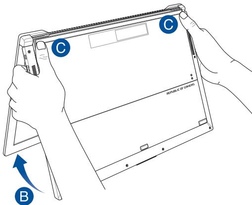 ASUS ZEPHYRUS S17CP - Entretenir votre ordinateur portableRetirer le couvercle inférieur pour le nettoyer - 2
