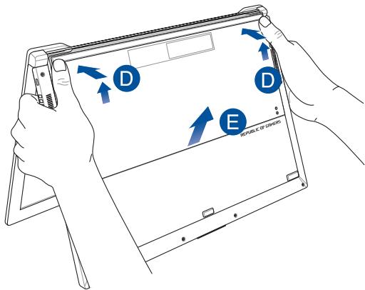 ASUS ZEPHYRUS S17CP - Entretenir votre ordinateur portableRetirer le couvercle inférieur pour le nettoyer - 3