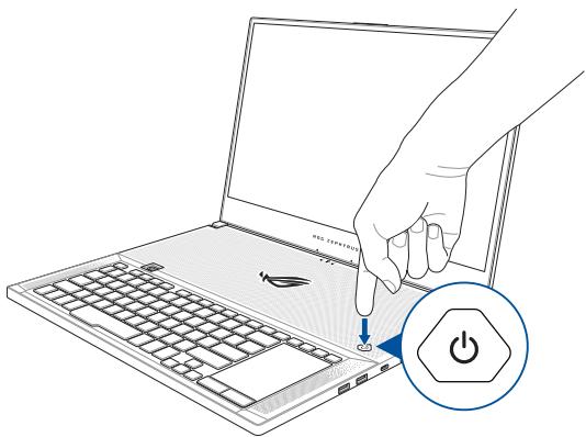 ASUS ZEPHYRUS S17CP - Appuyez sur le bouton d'alimentation - 1