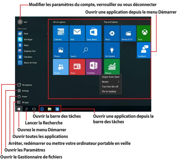 ASUS ZEPHYRUS S17CP - Menu Demarrer - 1