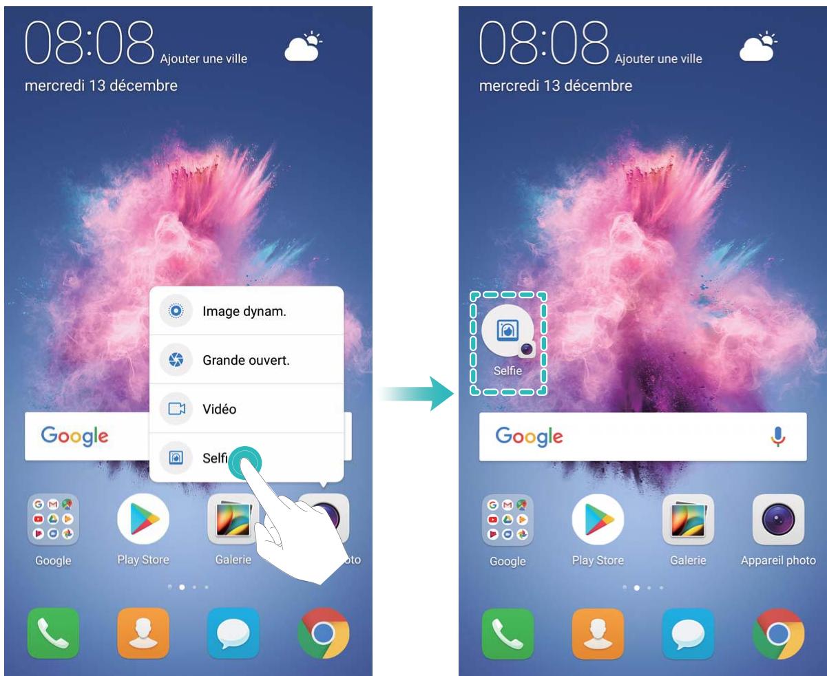 HUAWEI P Smart Bleu 4389310 - Utiliser des raccourcis pour acceder aux fonctionnalités fréquement utilisées - 1