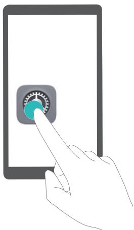 HUAWEI P Smart Bleu 4389310 - Apprendre les gestes de TalkBack - 3