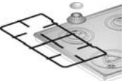 SMEG SE 193 ANE1 NOIR - Nettoyage de composants de la table de cuisson - 1
