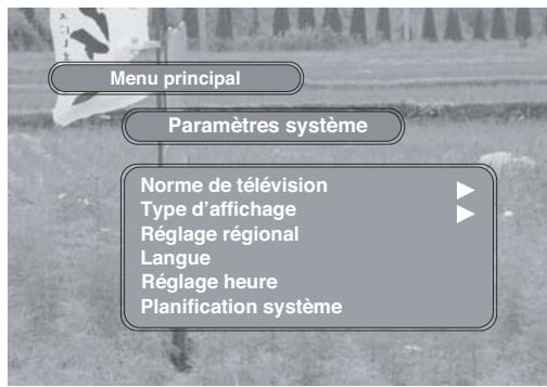 THOMSON DTH-714DVB - Configuration de l'appareil - 1