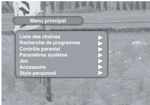 THOMSON DTH-714DVB - Définir la liste des chaînes - 1