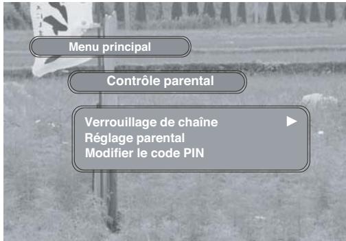 THOMSON DTH-714DVB - Verrouillage parental - 1