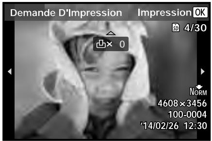 OLYMPUS TG-3 - Réservation d'impression (DPOF) - 1