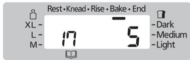 PANASONIC SD-ZB2512KKE - Affichez le temps de cuisson - 4