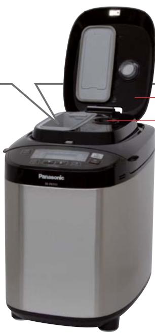 PANASONIC SD-ZB2512KKE - Distributeur de fruits secs et de graines - 1
