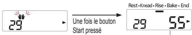 PANASONIC SD-ZB2512KKE - Ajoutez le beurre supplémentaire quand le signal sonore retentit, puis appuyez de nouveau sur le 'start' (marche) - 1