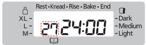 PANASONIC SD-ZB2512KKE - Étape 1 préparation du levain - 2