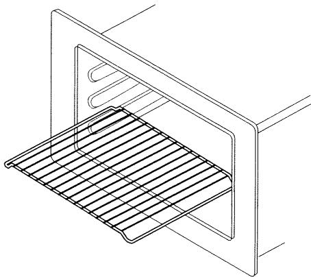 DE DIETRICH DOP 100 - Grille support de plat réversible - 1
