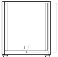 ONKYO SKS-HT978 - woofer amplifie (SKW-938) - 3