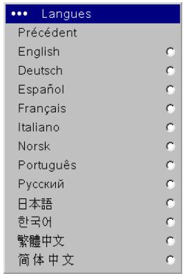 INFOCUS IN 81 NOIR - Menu Paramètres - 7