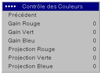 INFOCUS IN 81 NOIR - Menu Avancé - 5