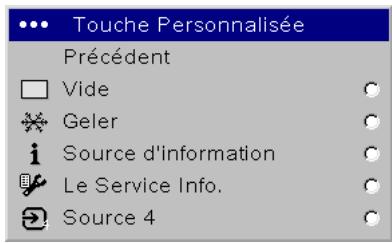 INFOCUS IN 81 NOIR - Menu Paramètres - 8