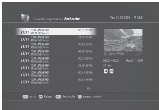VISIOSAT TNT 5050 TNTSAT - Guide des programmes - 1