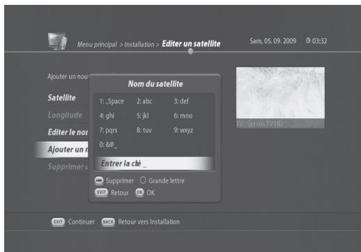 VISIOSAT TNT 5050 TNTSAT - Ajout de nouveaux satellites - 1
