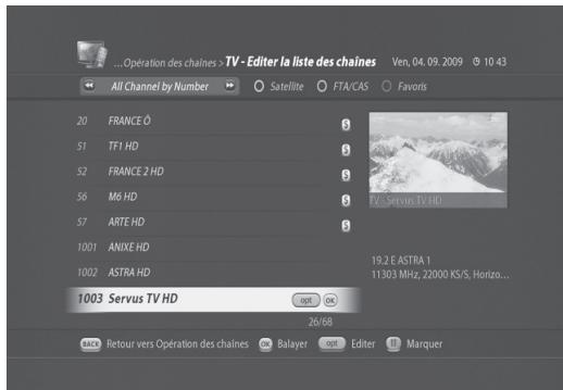 VISIOSAT TNT 5050 TNTSAT - List des chaînes - 2