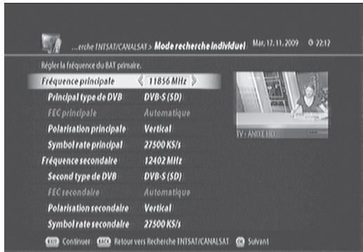 VISIOSAT TNT 5050 TNTSAT - Channel Scan - 2