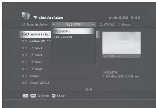 VISIOSAT TNT 5050 TNTSAT - Remarque : - 2