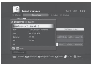 VISIOSAT TNT 5050 TNTSAT - Option d'enregistrement - 1