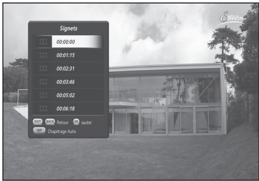 VISIOSAT TNT 5050 TNTSAT - Lecture de favors - Fonction d'auto-chapitrage - 1