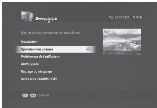 VISIOSAT TNT 5050 TNTSAT - Groupe de chaînes préférentes - 1
