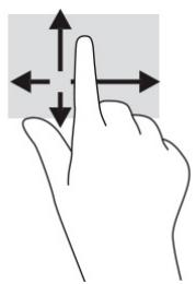 HP 15-DW1023NF - Glissement à un doigt (écran tactile) - 1