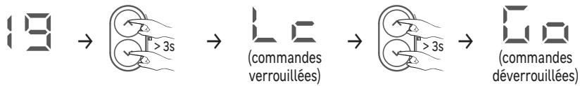 EQUATION Kaltar 500W - Verrouillage/Déverrouillage des commandes - 1