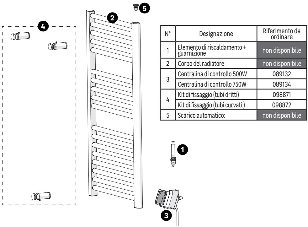 EQUATION Kaltar 500W - PEZZI DIRICAMBIO - 1