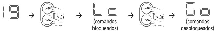 EQUATION Kaltar  500W - Bloqueio/desbloqueio dos comandos - 1