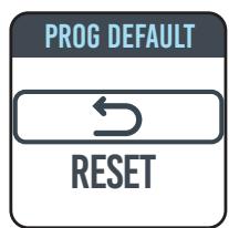 EQUATION W  Luz - RETOUR A la programmation par default - 3
